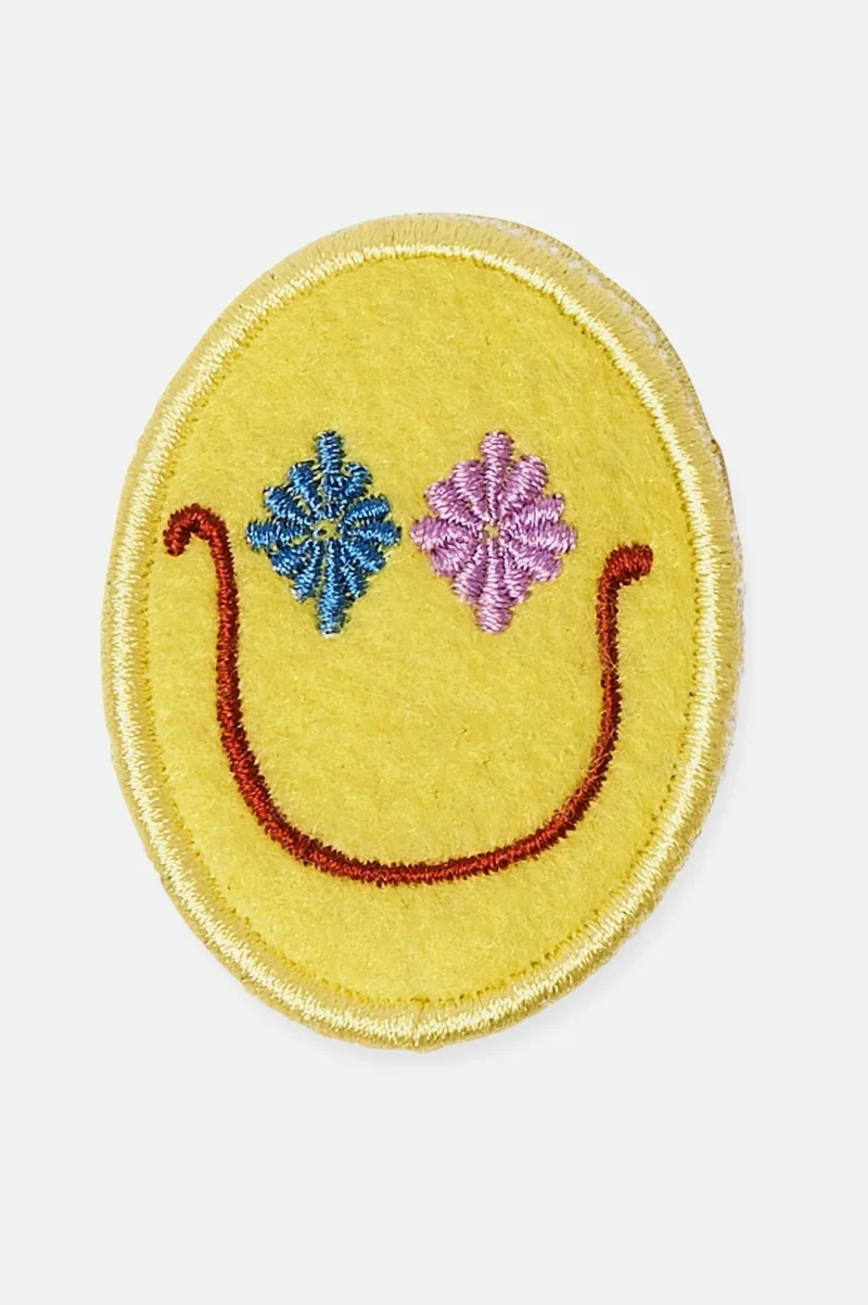 smile king limelight velcro patch