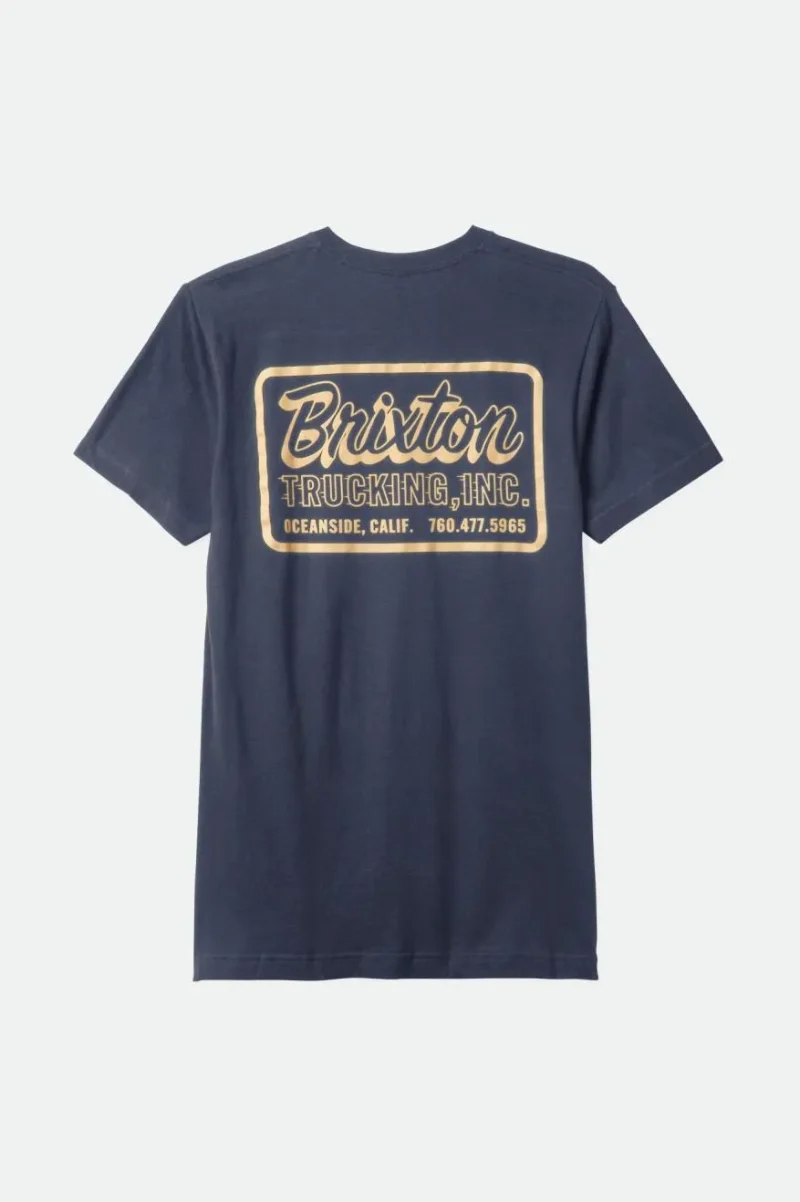 soft navy standard tee s s inc