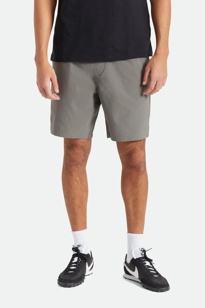 steady cinch pebble utility shorts