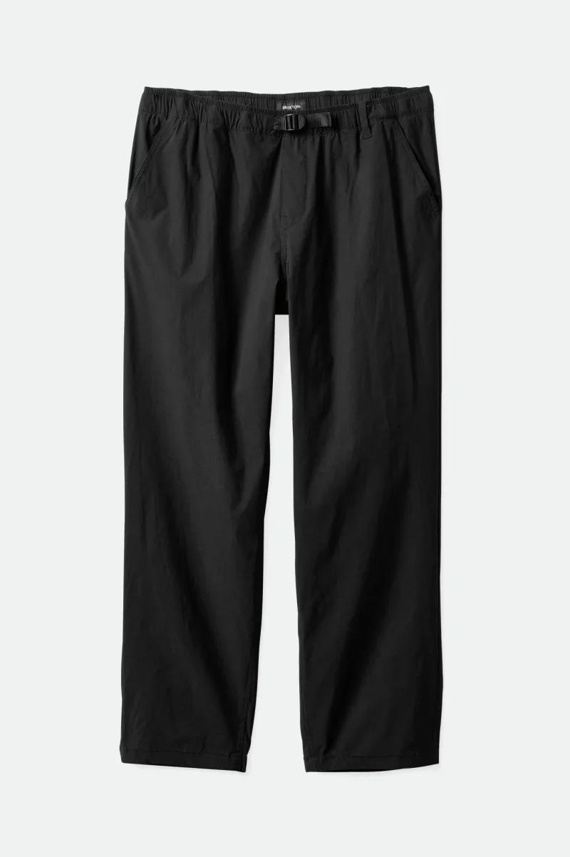 steady cinch taper utility pants black