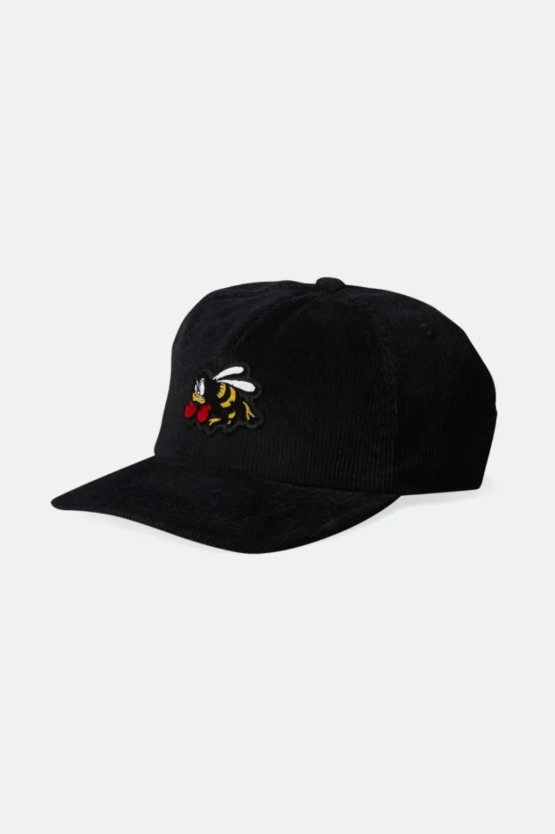 stinger mp adjustable washed black hat