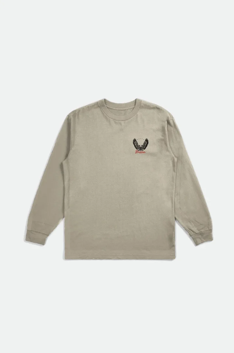 talon long sleeve cream tee