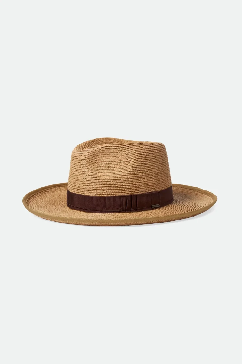 tan reno straw hat