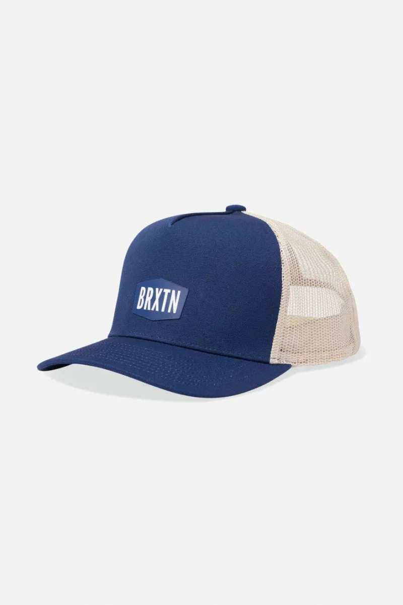 thornton mp netplus trucker hat navy off white