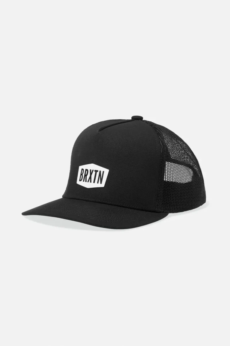 thornton netplus black trucker hat