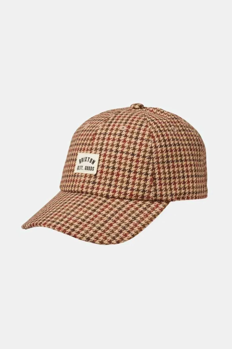 tiger s eye brown houndstooth adjustable woodburn hat