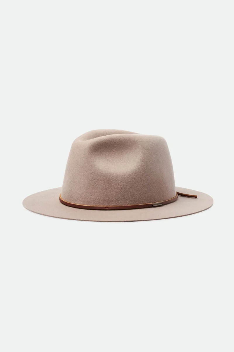 timberwolf wesley fedora hat