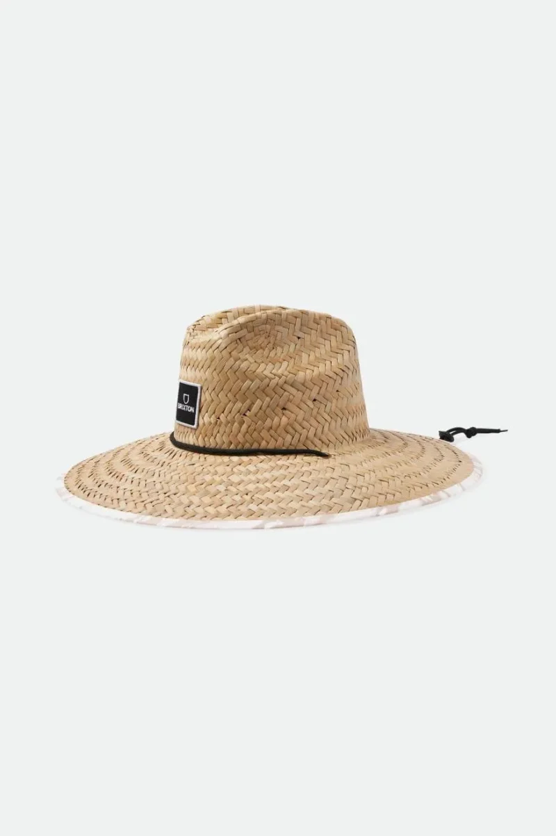 toffee off white square lifeguard hat alpha brand