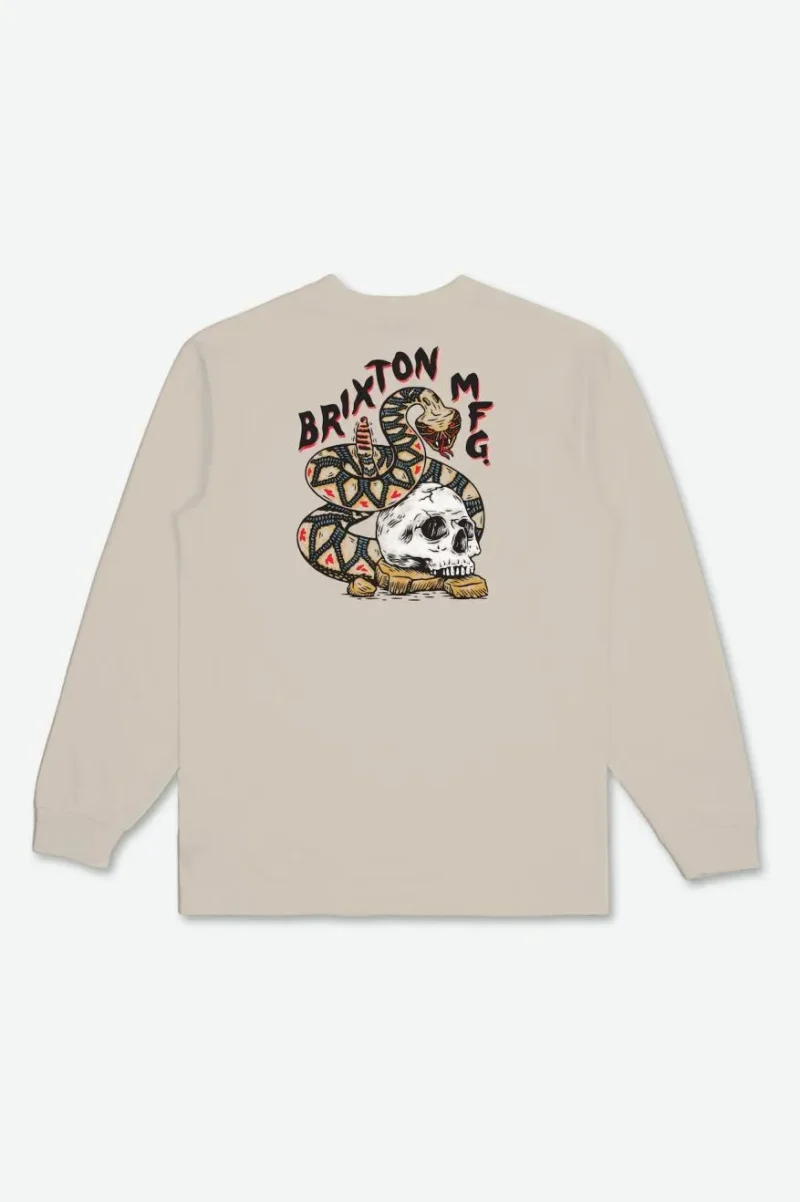 trailmoor long sleeve tee cream