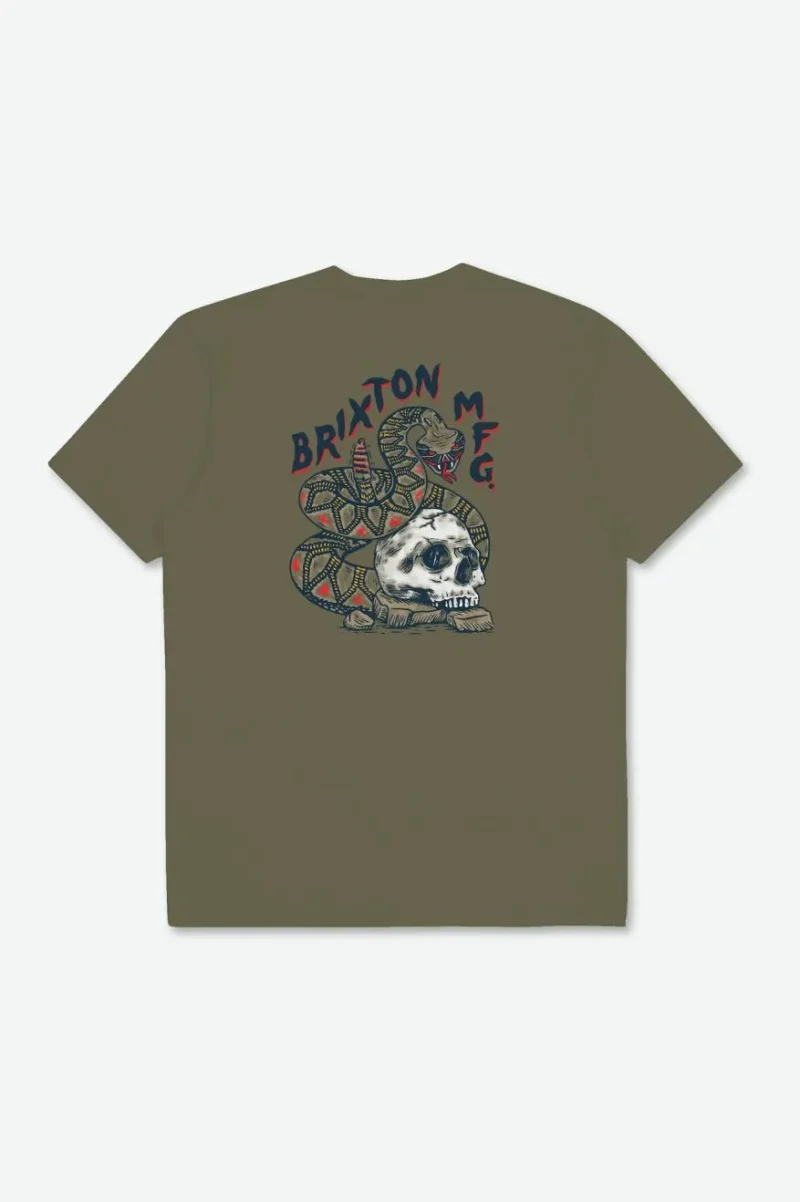 trailmoor olive surplus s s standard tee