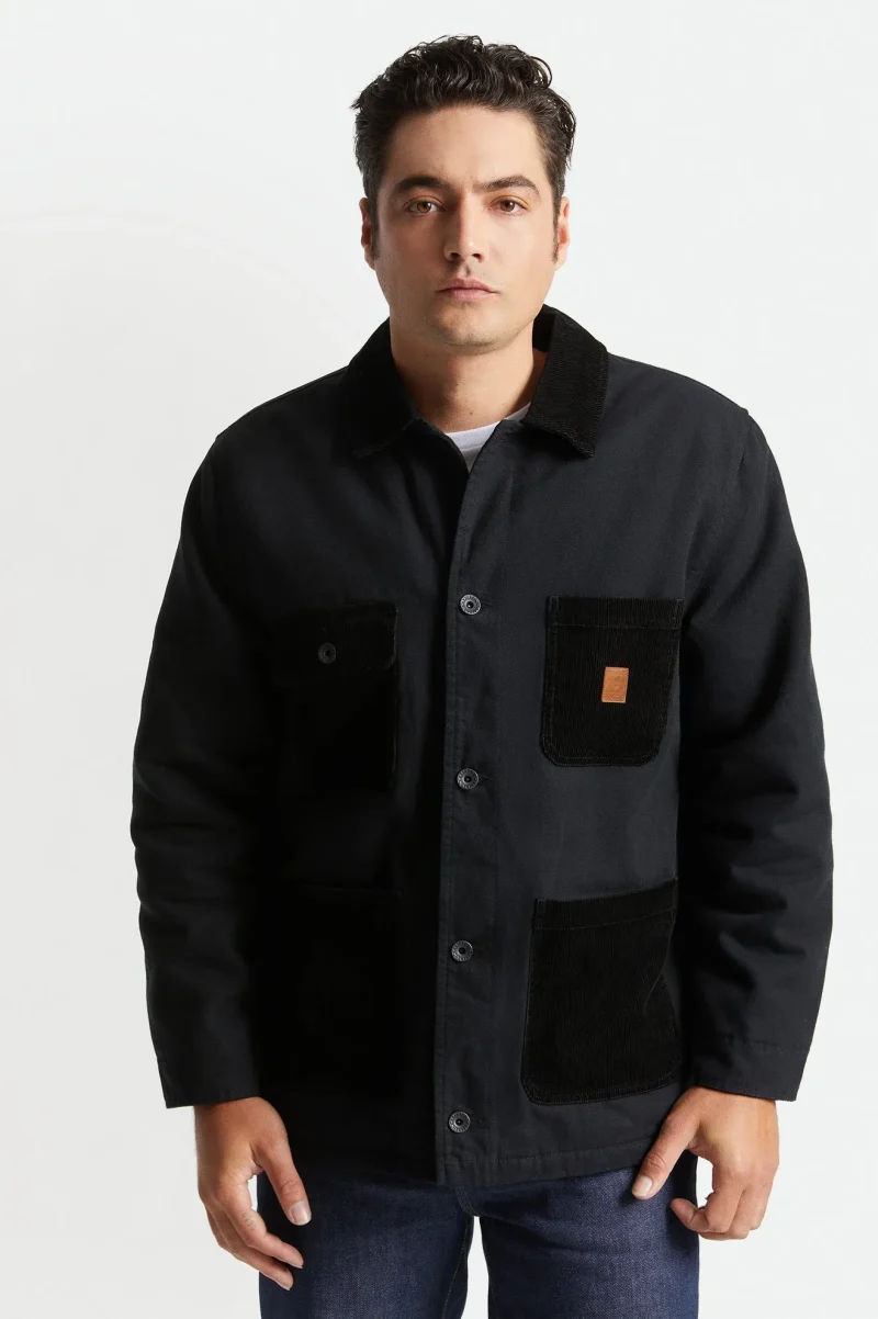 union survey chore coat black