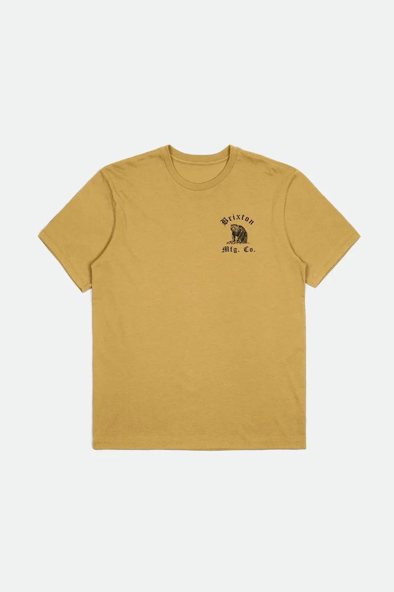 ursus weller yellow s s tailored tee