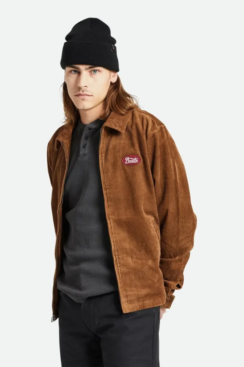 utopia bison cord lightweight men s jacket