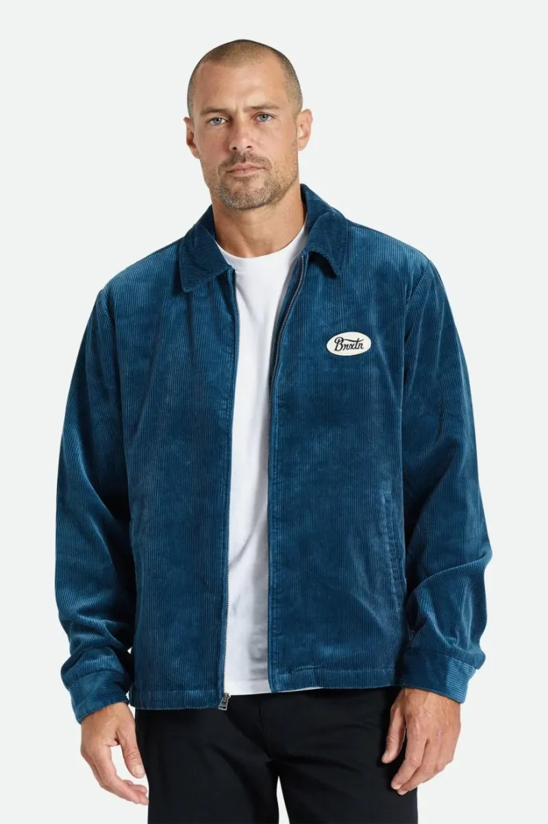 utopia men s indie teal performance jacket