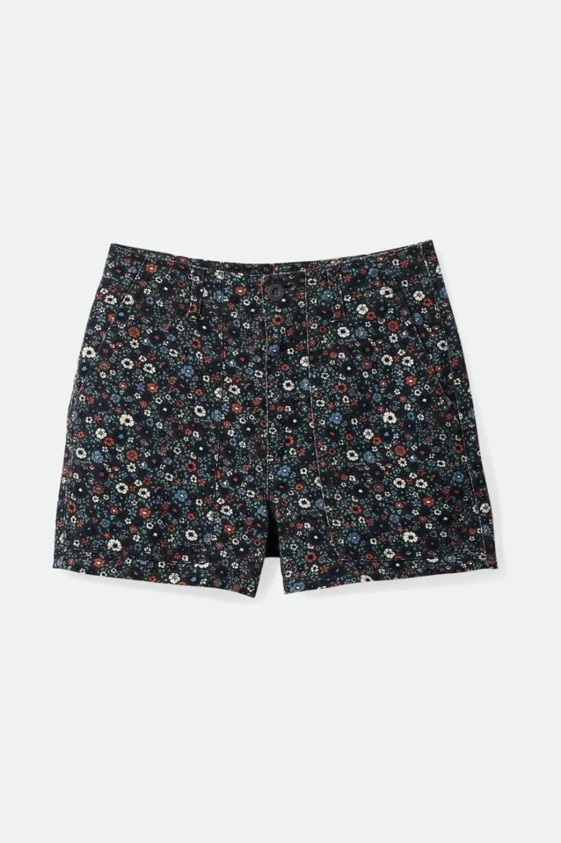 vancouver floral short navy wash