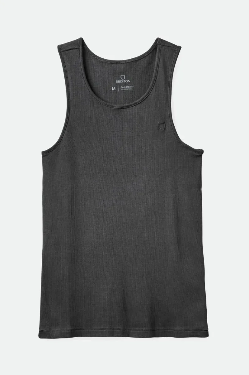 vintage black tank premium wash