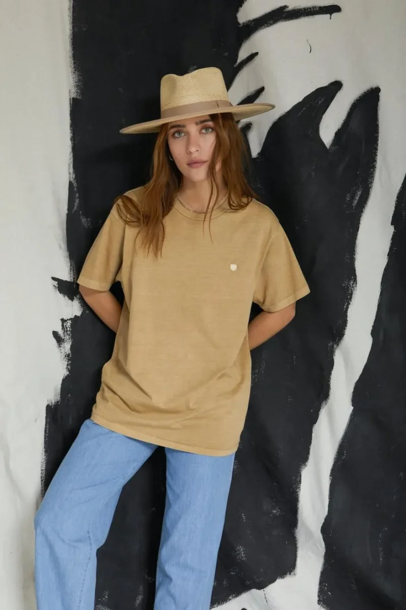 vintage sand wash short sleeve tee