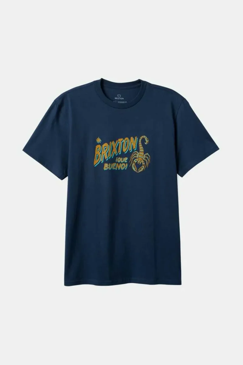 vinton navy washed standard t shirt