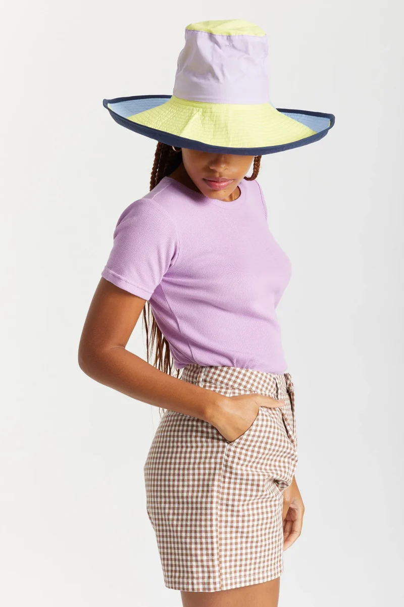 violet washed bucket hat maddie style