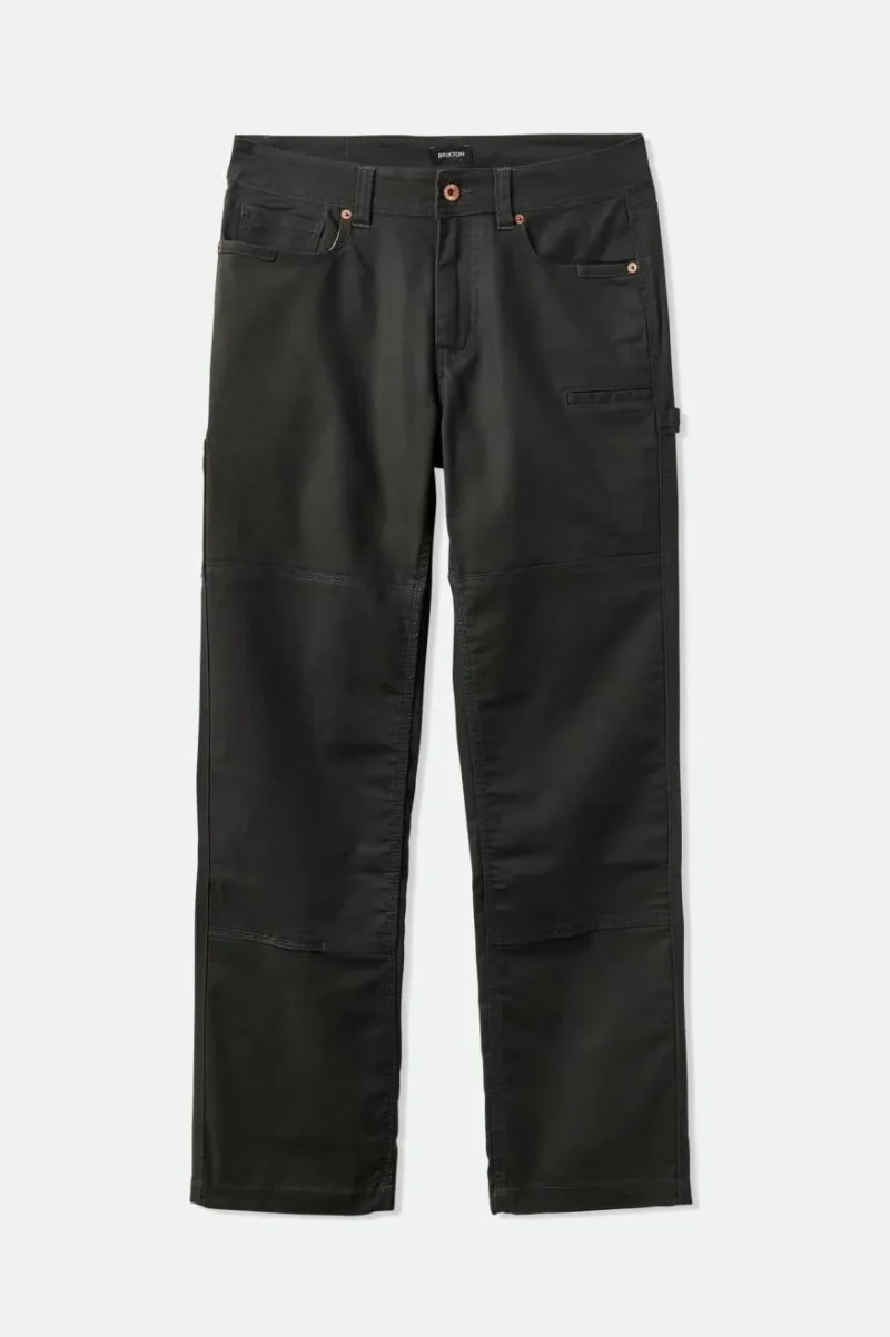 washed black carpenter stretch pants builders essential