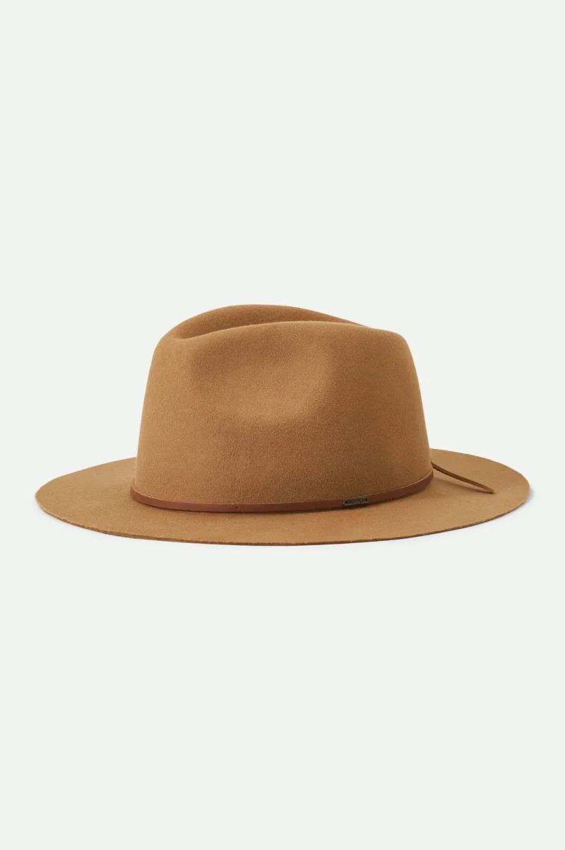 wesley medal bronze fedora hat