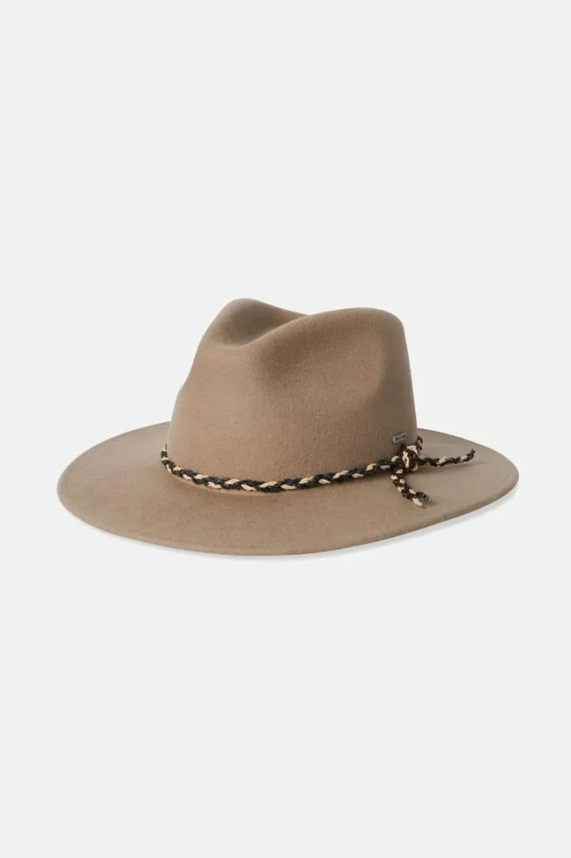 western fedora hat sand