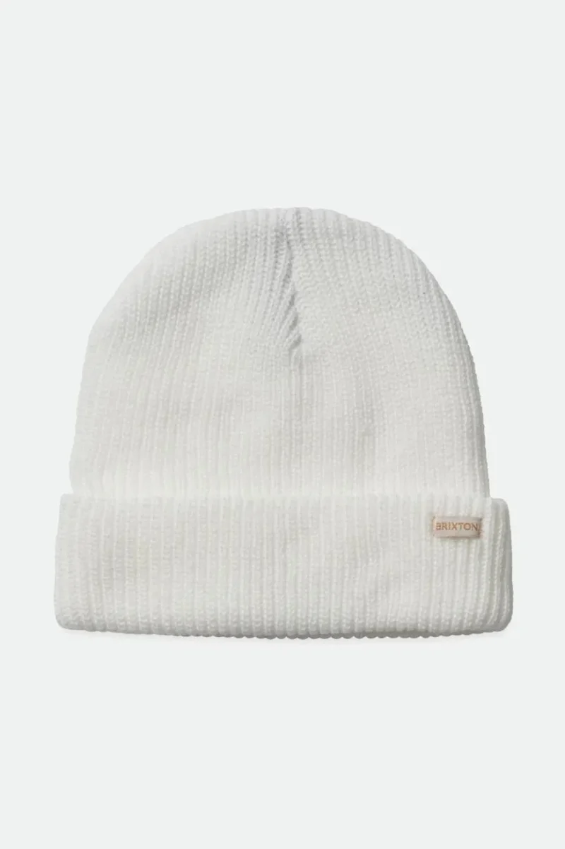 white alpha women s beanie