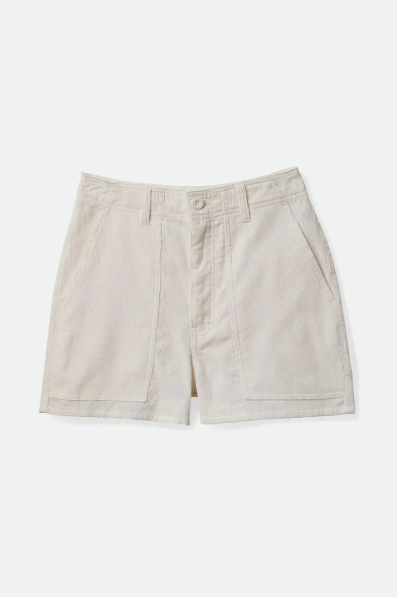 white cord vancouver short