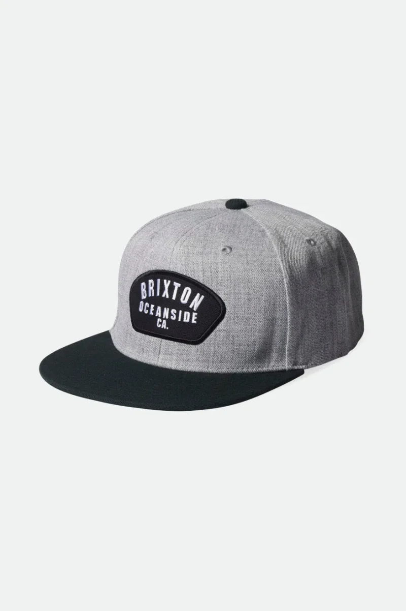 woodburn ii oceanside heather grey snapback