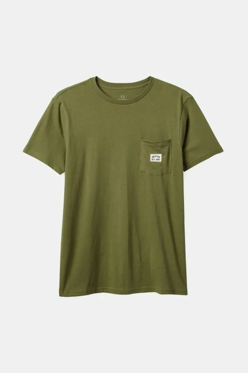 woodburn seafarer pocket t shirt sea kelp